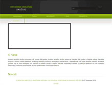 Tablet Screenshot of ekolosko-drustvo.hr